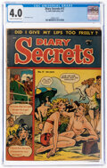 Diary Secrets #17 (St. John, 1953) CGC VG 4.0 Cream to off-white pages