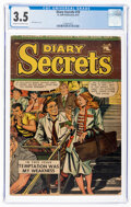 Diary Secrets #19 (St. John, 1953) CGC VG- 3.5 Cream to off-white pages