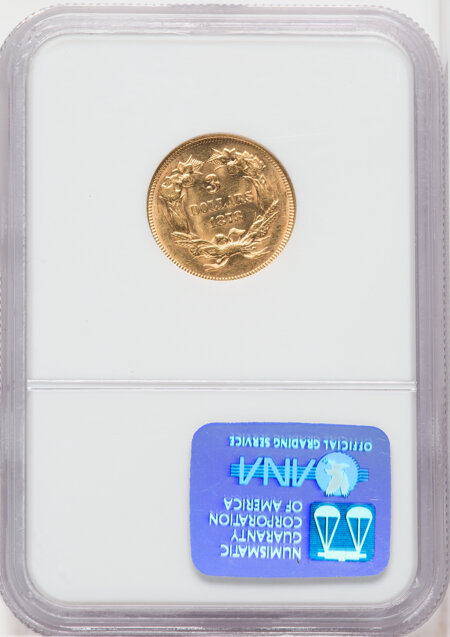 1878 $3 63 NGC