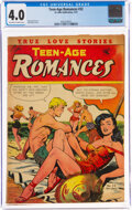 Teen-Age Romances #32 (St. John, 1953) CGC VG 4.0 Off-white to white pages