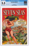 Seven Seas Comics #5 (Universal Phoenix Feature, 1947) CGC FN- 5.5 Off-white to white pages