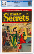 Diary Secrets #22 (St. John, 1954) CGC GD/VG 3.0 Off-white to white pages