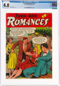 Teen-Age Romances #16 (St. John, 1951) CGC VG 4.0 Cream to off-white pages