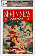 Seven Seas Comics #4 Davis Crippen ("D" Copy) Pedigree (Universal Phoenix Feature, 1947) CGC NM- 9.2 Off-white...