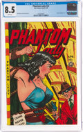 Phantom Lady #23 (Fox, 1949) CGC VF+ 8.5 White pages