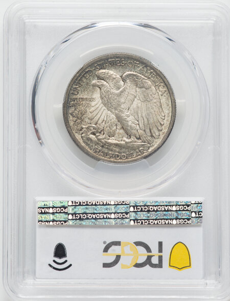 1917-D 50C OBVERSE PCGS Secure 64 PCGS