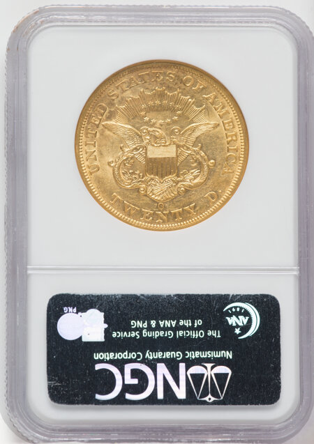 1851-O $20 58 NGC