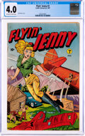 Flyin' Jenny #2 (Leader Enterprises, 1947) CGC VG 4.0 Off-white to white pages