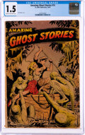 Amazing Ghost Stories #14 (St. John, 1954) CGC FR/GD 1.5 Cream to off-white pages