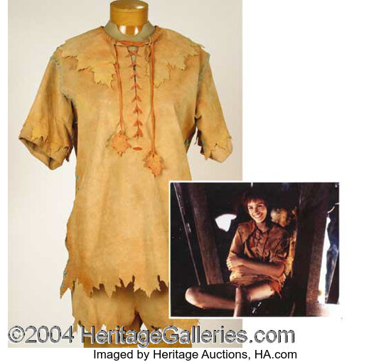 Original Screen Test Tinkerbell (Julia Robert's ) Costume Wardrobe from Hook  (1991) @ Online Movie Memorabilia Archive and Marketplace 