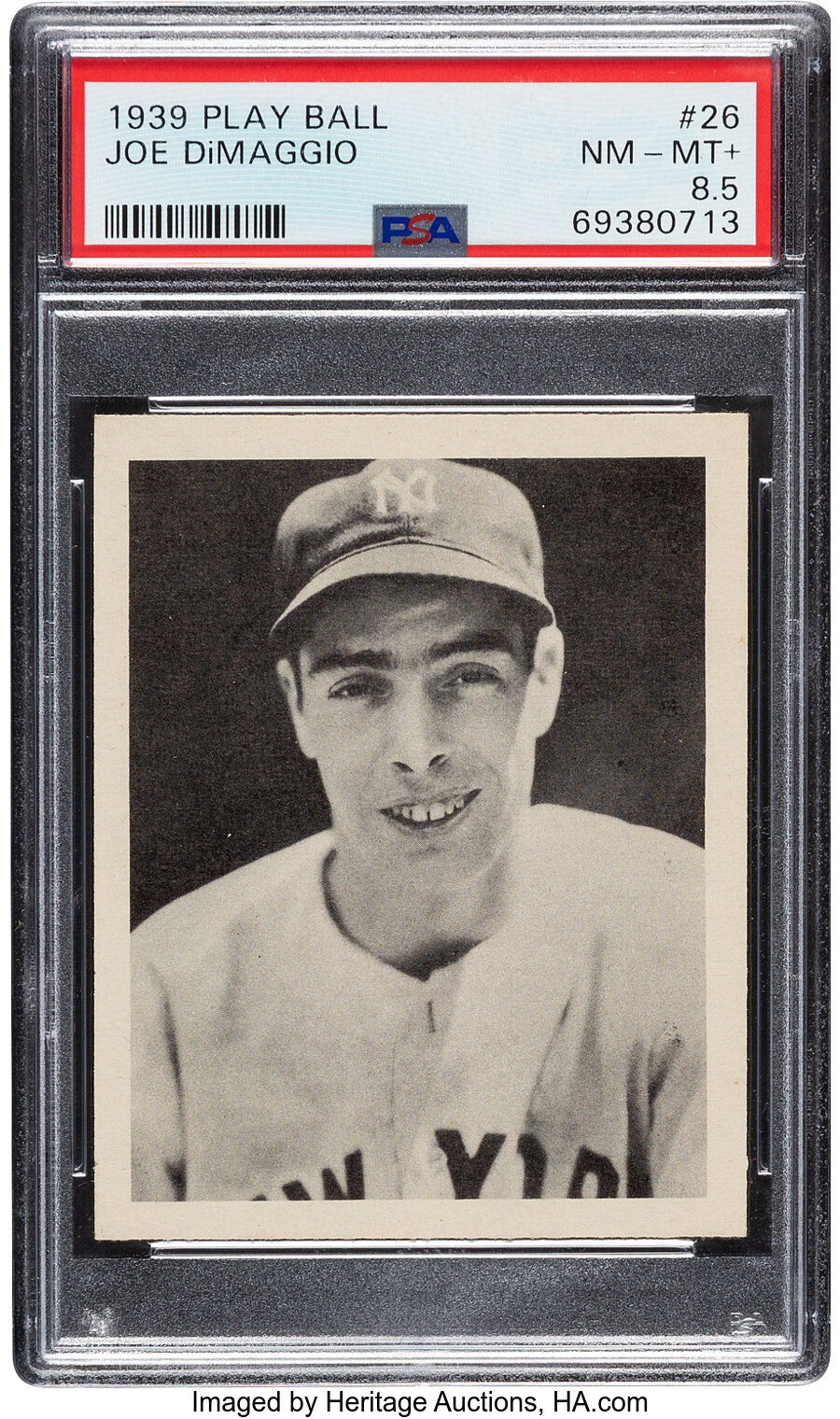 1939 Play Ball Joe DiMaggio #26 PSA NM-MT+ 8.5