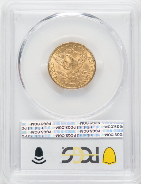 1890-CC $5 62 PCGS