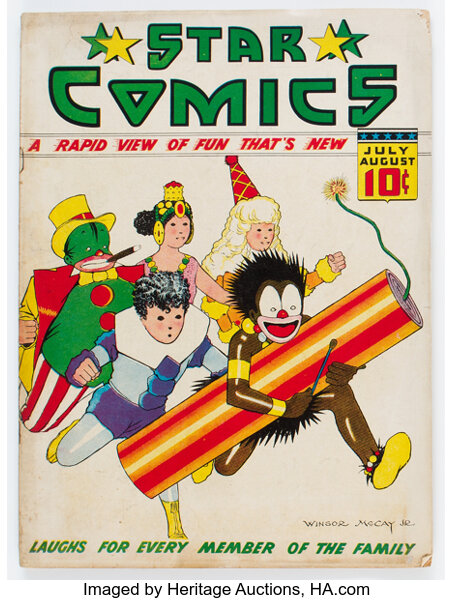 Golden Age (1938-1955):Miscellaneous, Star Comics #5 (Harry 'A' Chesler, 1937) Condition: VG-....