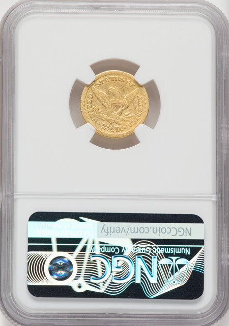 1854-S $2 1/2 30 NGC