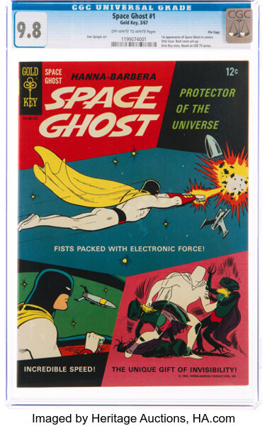 Silver Age (1956-1969):Superhero, Space Ghost #1 File Copy (Gold Key, 1967) CGC NM/MT 9.8 Off-white to white pages....