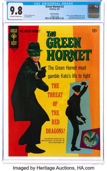 Silver Age (1956-1969):Adventure, The Green Hornet #2 Rocky Mountain Pedigree (Gold Key, 1967) CGC NM/MT 9.8 Off-white to white pages....