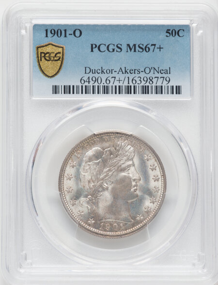 1901-O 50C PCGS Secure PCGS Plus 67 PCGS