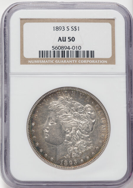 1893-S S$1 50 NGC