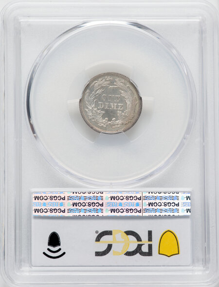 1873 10C ARROWS, PR PCGS Secure 64 PCGS