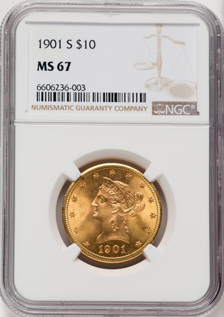 1901-S $10 67 NGC