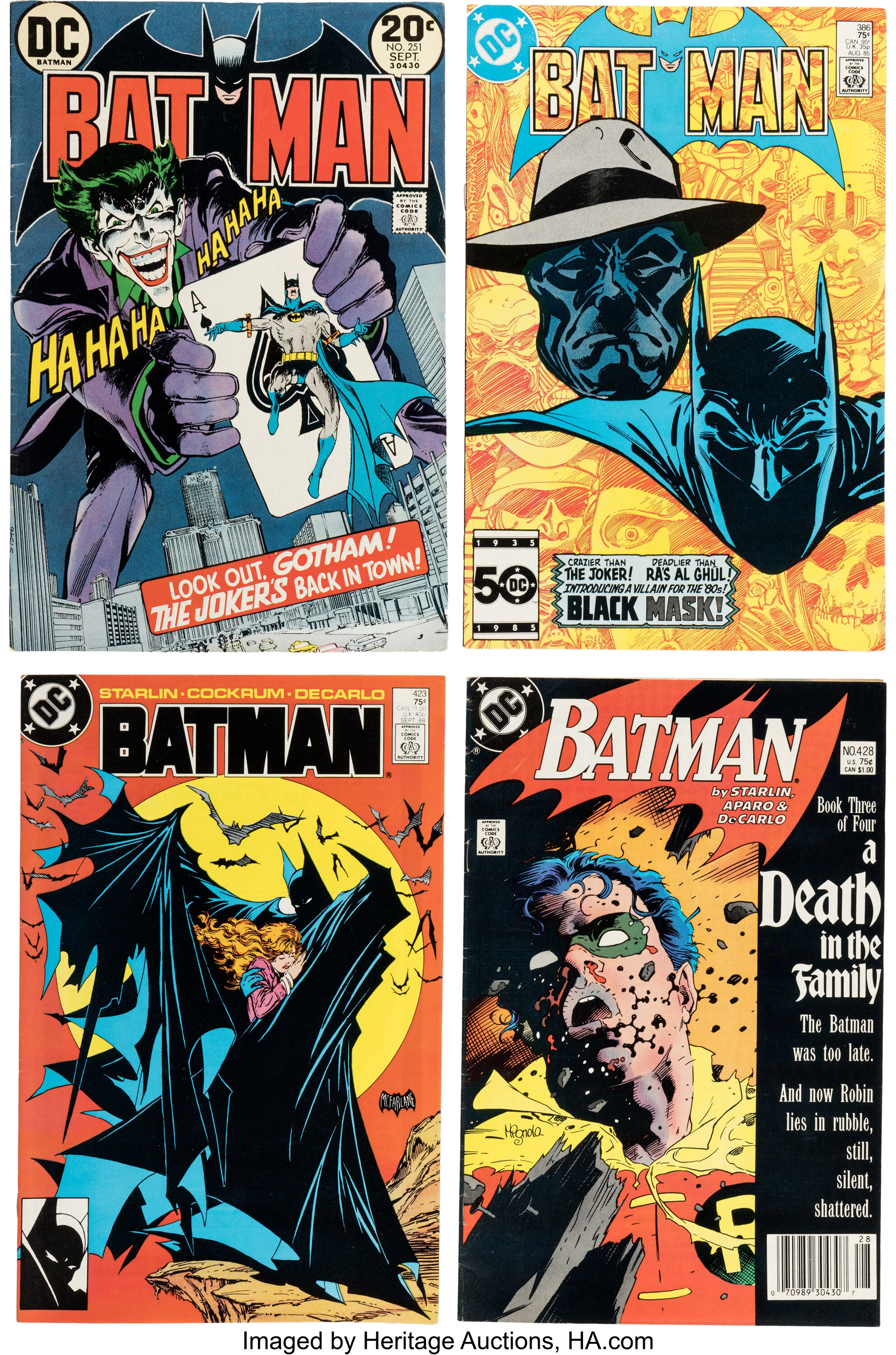 Batman Related Bronze and Modern Age Long and Short Box Lot (DC, | Lot ...