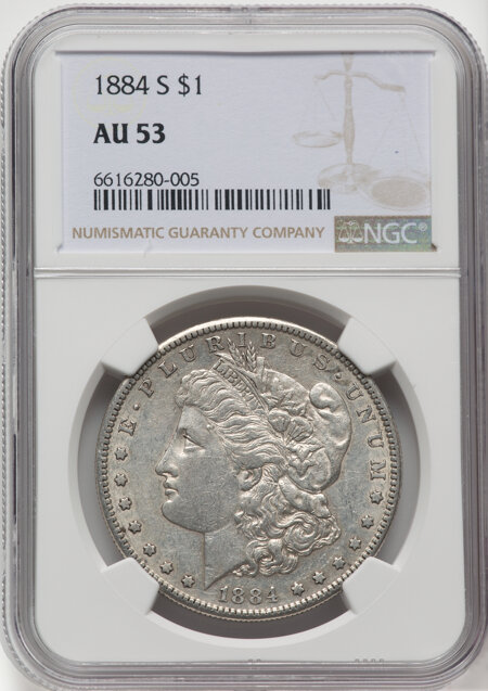1884-S S$1 53 NGC