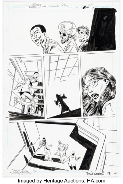 Original Comic Art:Story Page, John Byrne and Dan Green Blood of the Demon #11 Story Page 18 Original Art (DC, 2006).