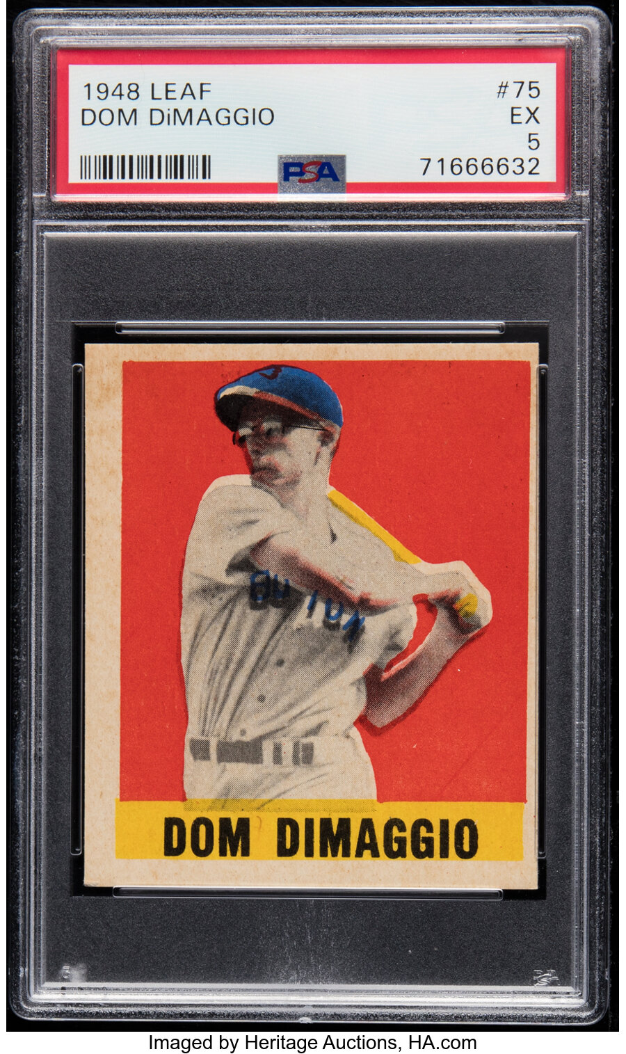 1948 Leaf Dom DiMaggio #75 PSA EX 5
