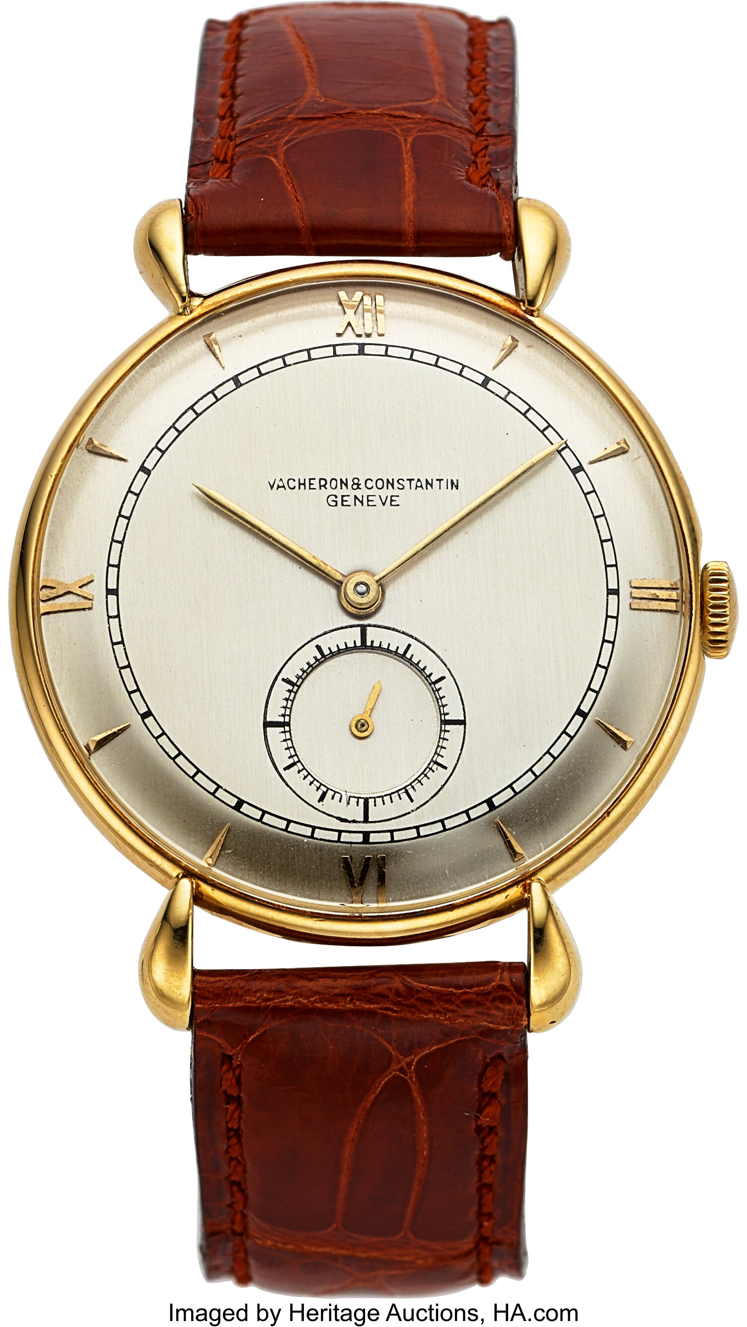 Vacheron & Constantin, 18k Yellow Gold Dress Watch Circa 1943 ...