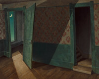 Marvin D. Cone (American, 1891-1965) Habitation, 1938-39 Oil on canvas 24 x 30 inches (61.0 x 76.2 cm) Signed lower