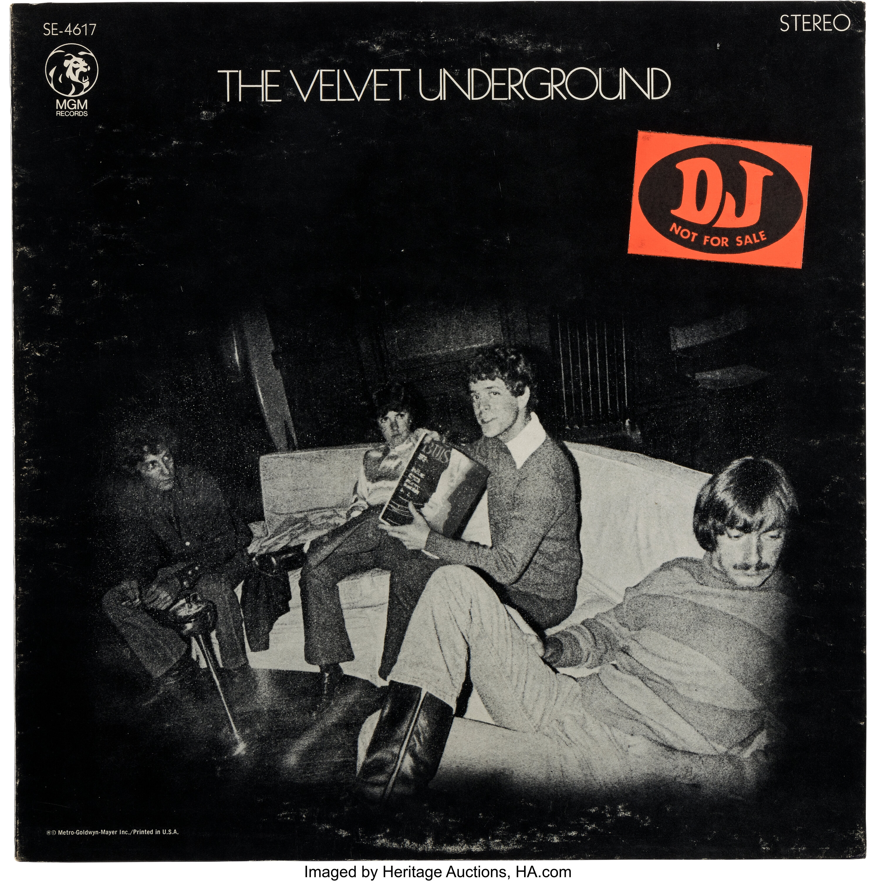 The Velvet Underground Self-Titled Stereo DJ Yellow Label Promo | Lot ...