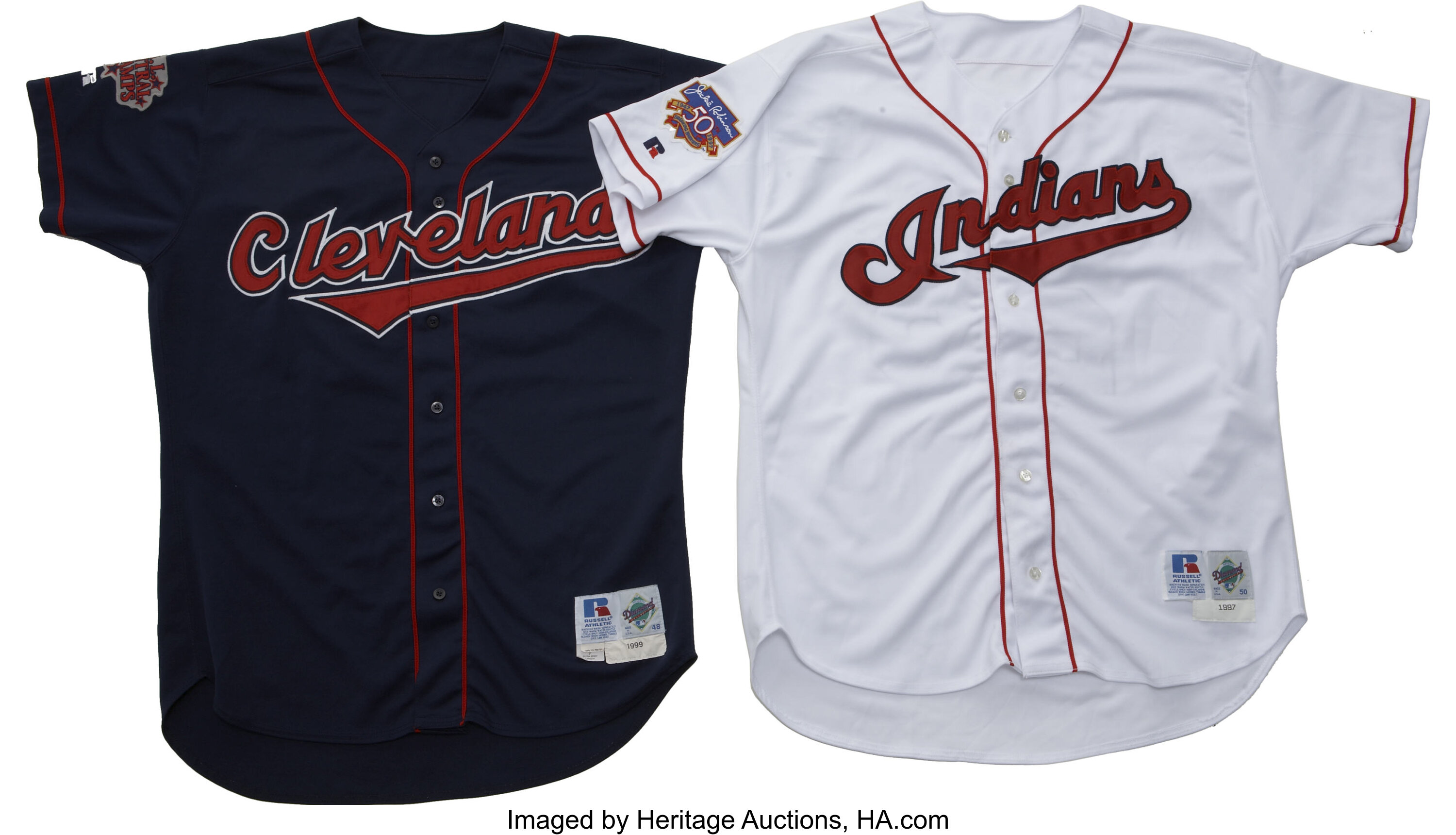 Lot Detail - 1994 Cleveland Indians Bsbl. Game Used Jersey- #9
