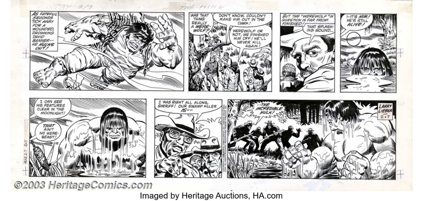 avengers comic strip black and white