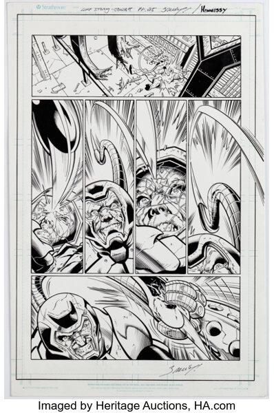 Original Comic Art:Story Page, Mark Bagley and Andrew Hennessy Spider-Man: Life Story Annual #1 Story Page 25 Original Art ...