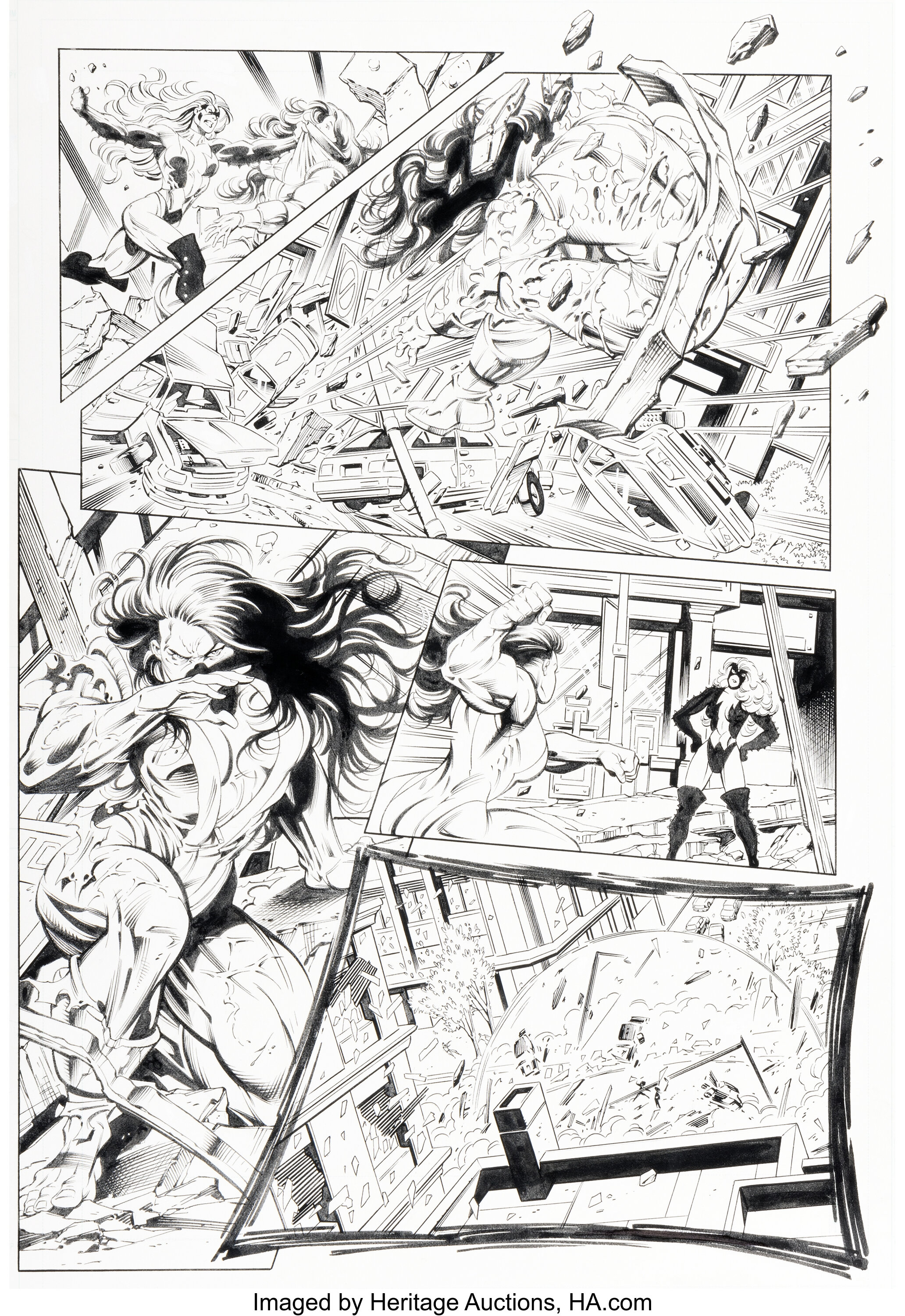 Paul Pelletier and Rick Magyar She-Hulk #11 Story Page 19 Original ...