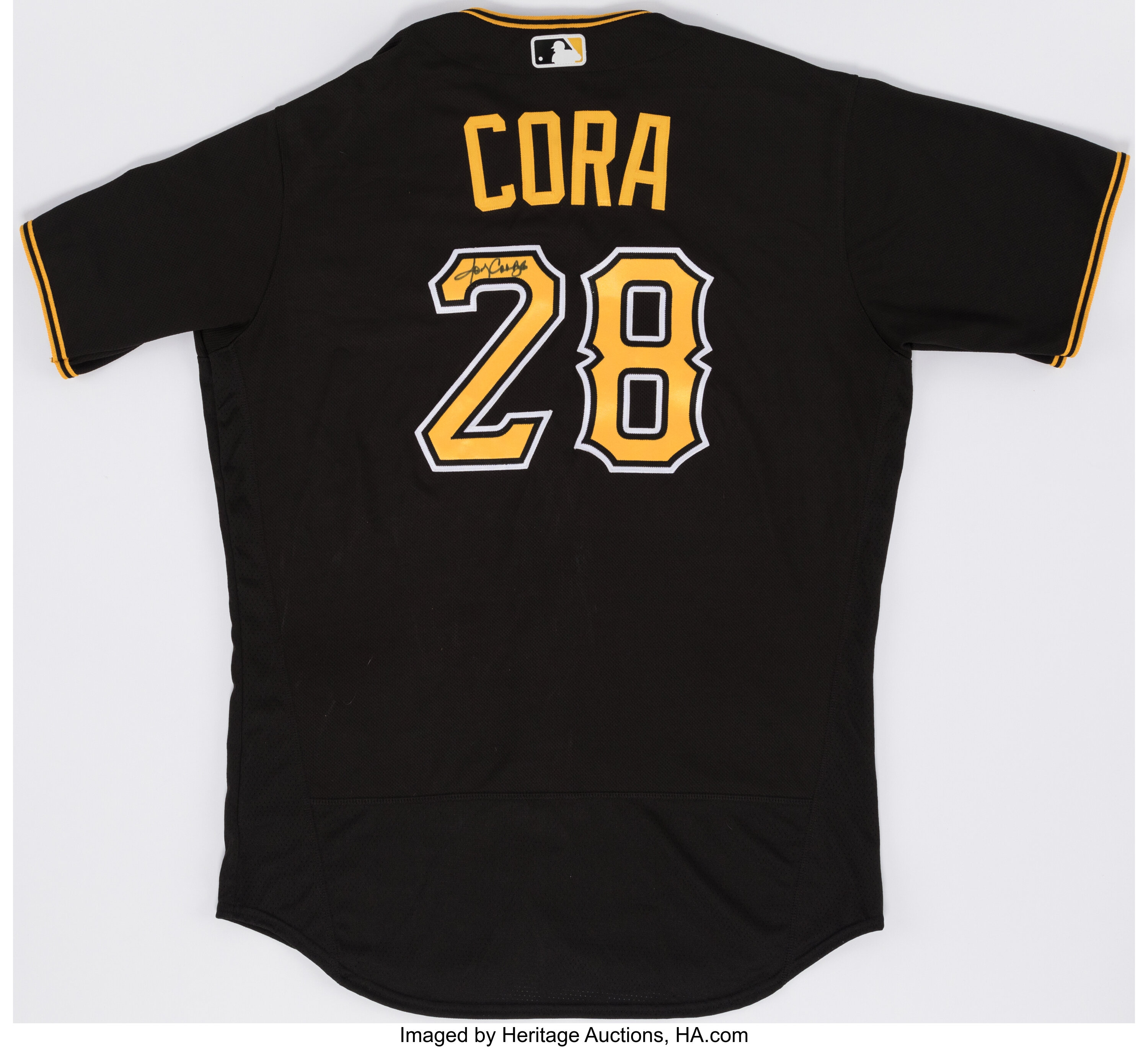 2021 Pittsburgh Pirates Joey Cora Team Issued & Signed Jersey.... | Lot ...