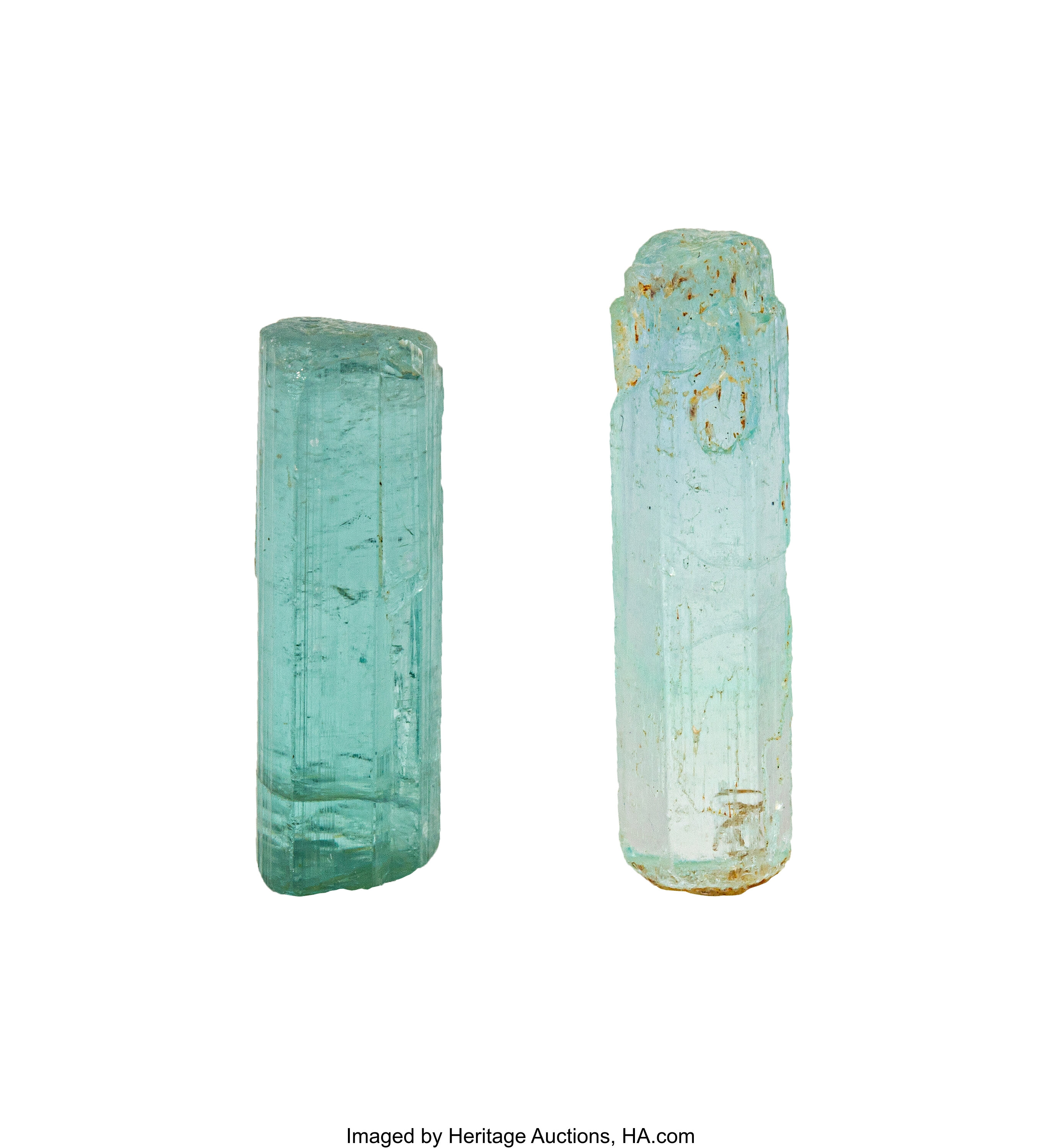 3 Tourmalines Multicolores Naturelles – Nigeria – Taille Octogonale 2,60 Carats
