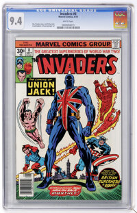 Invaders #8 NM- 9.2 1st Union Jack Cover, a Beautiful Classic Marvel Comics  c187 | Comic Books - Bronze Age, Marvel, Invaders, Superhero