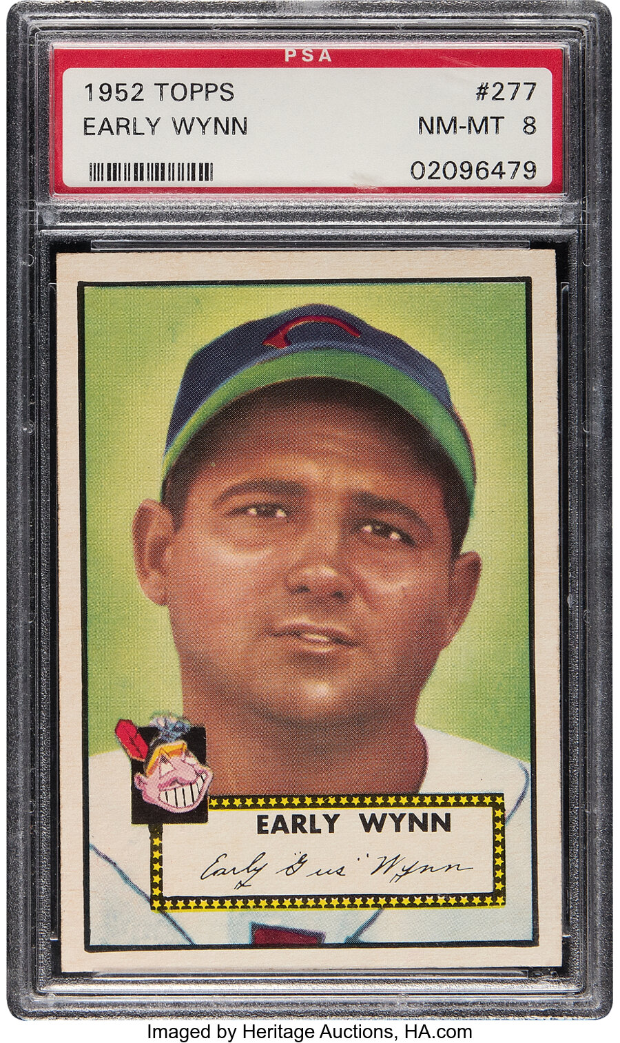 1952 Topps Early Wynn #277 PSA NM-MT 8