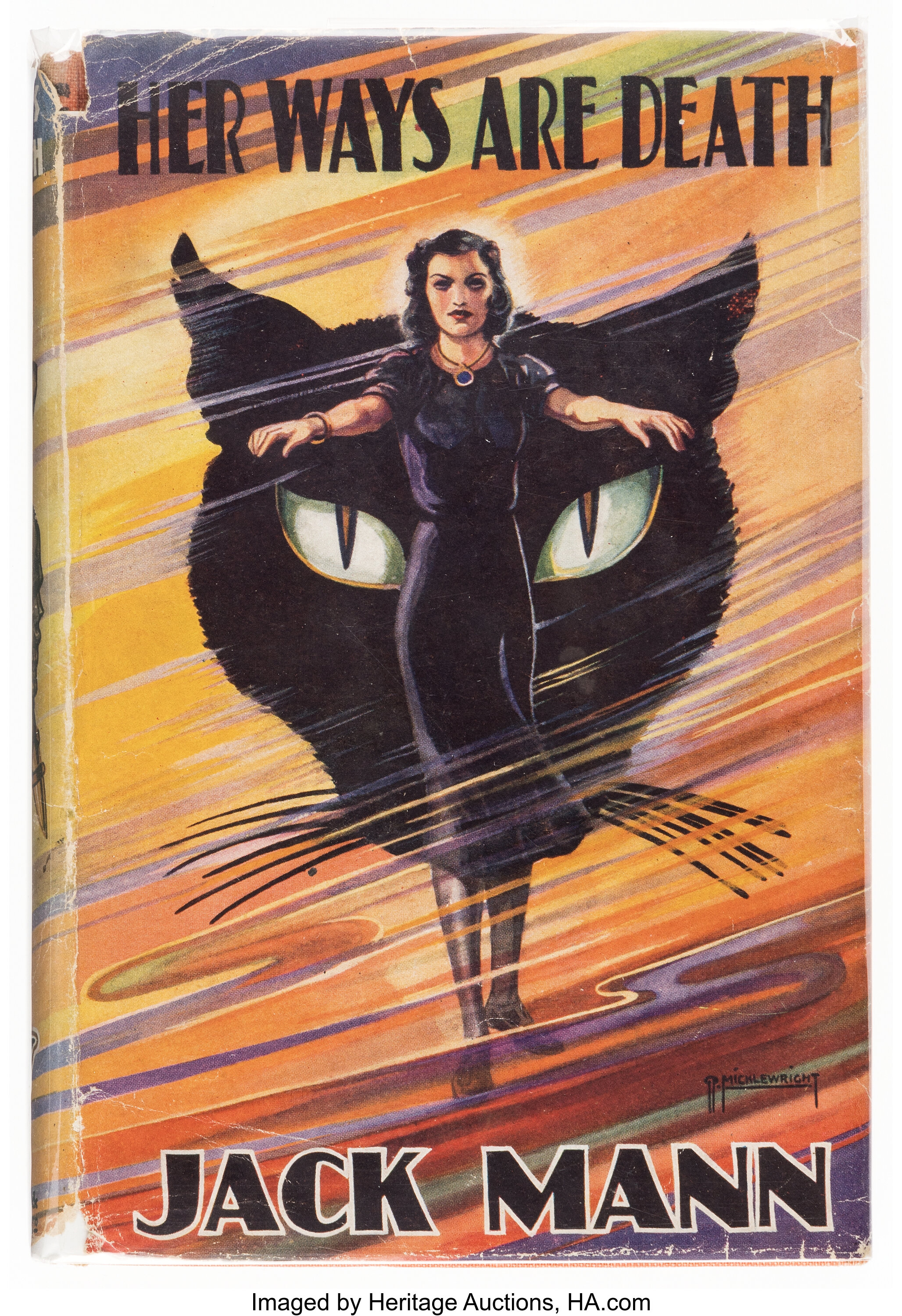 Jack Mann Her Ways Are Death (Wright & Brown, no date but 1941