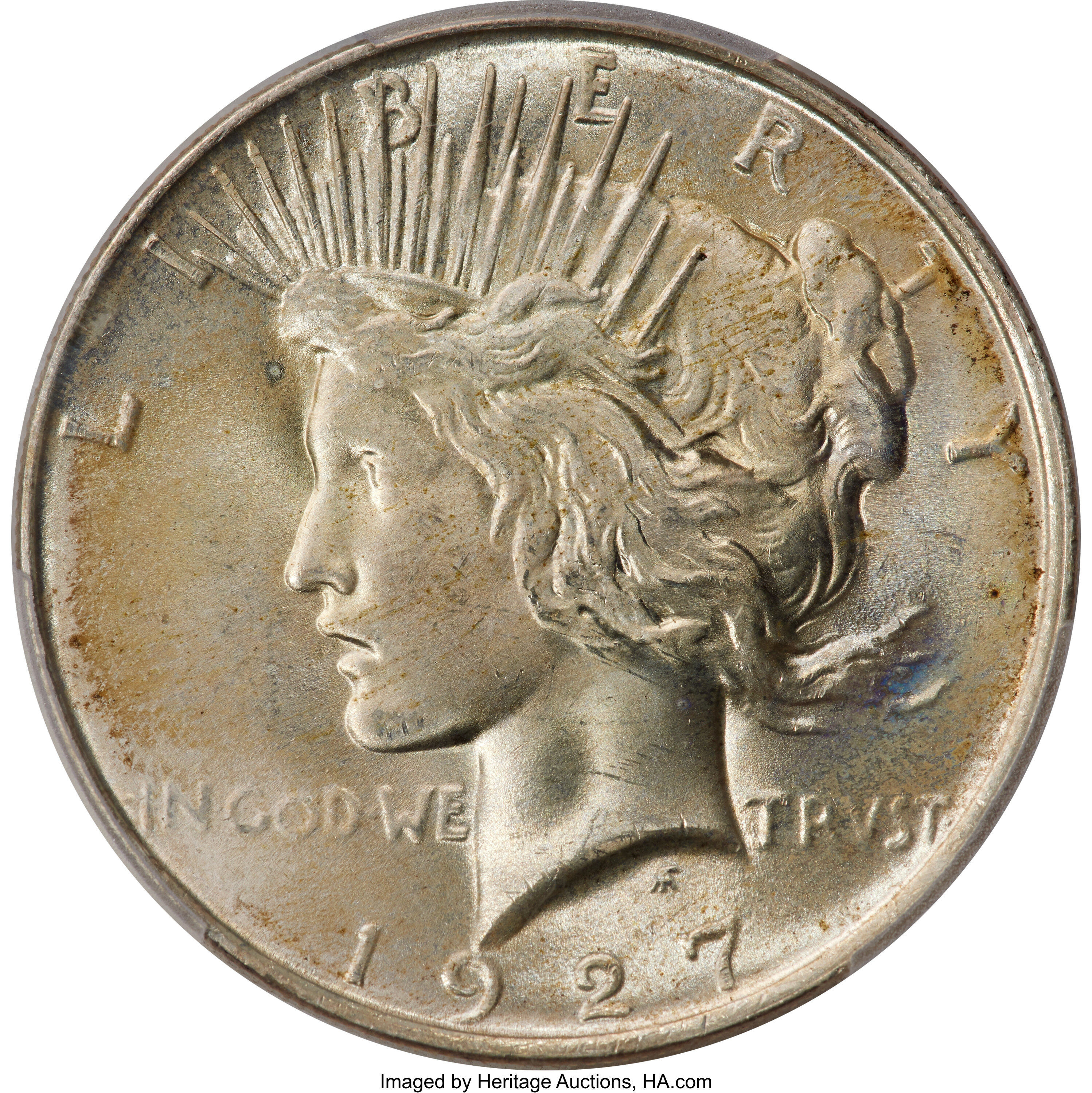 1927-D $1 MS66+ PCGS. CAC. 