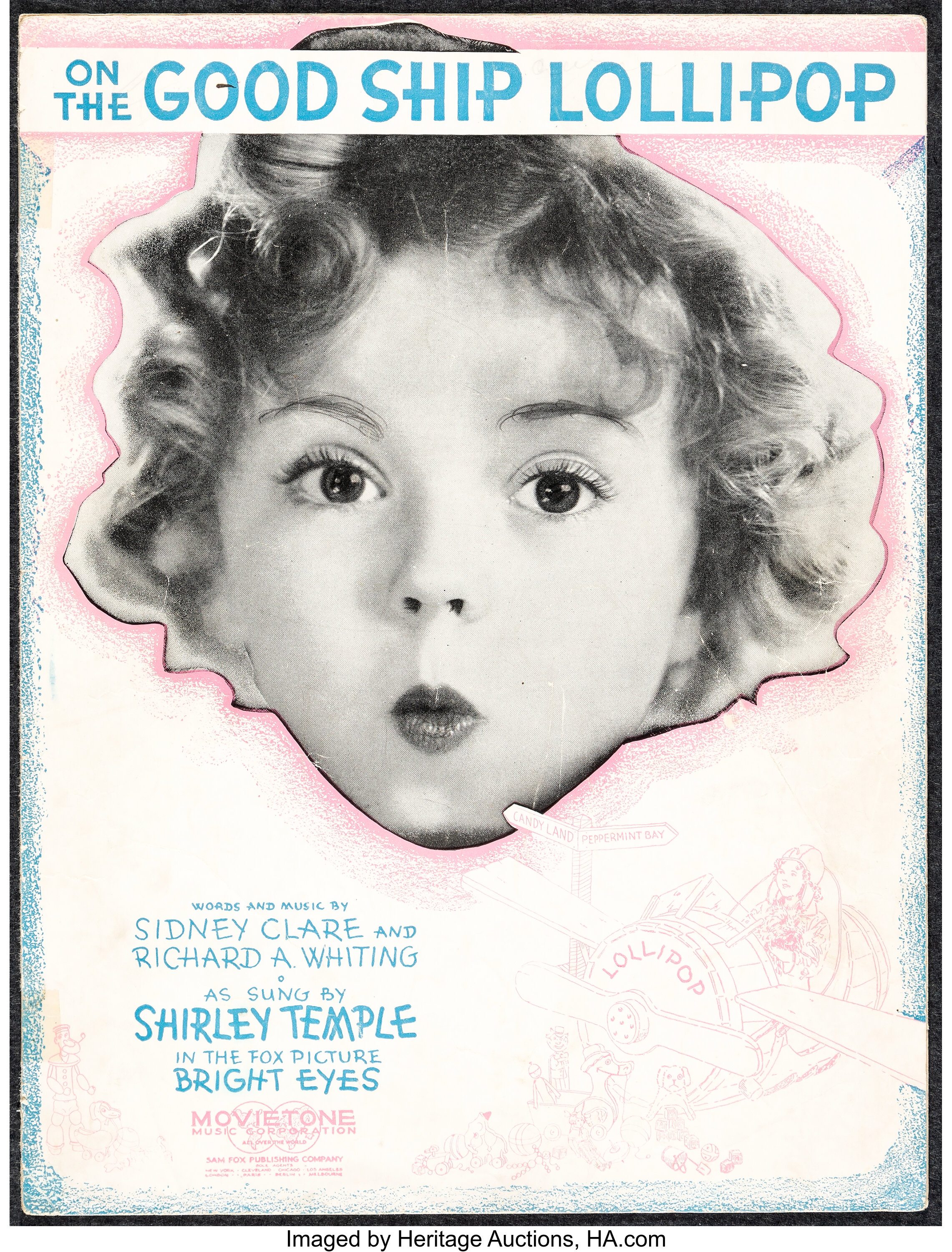 Shirley Temple: On the Good Ship Lollipop (Movietone Music | Lot #52306
