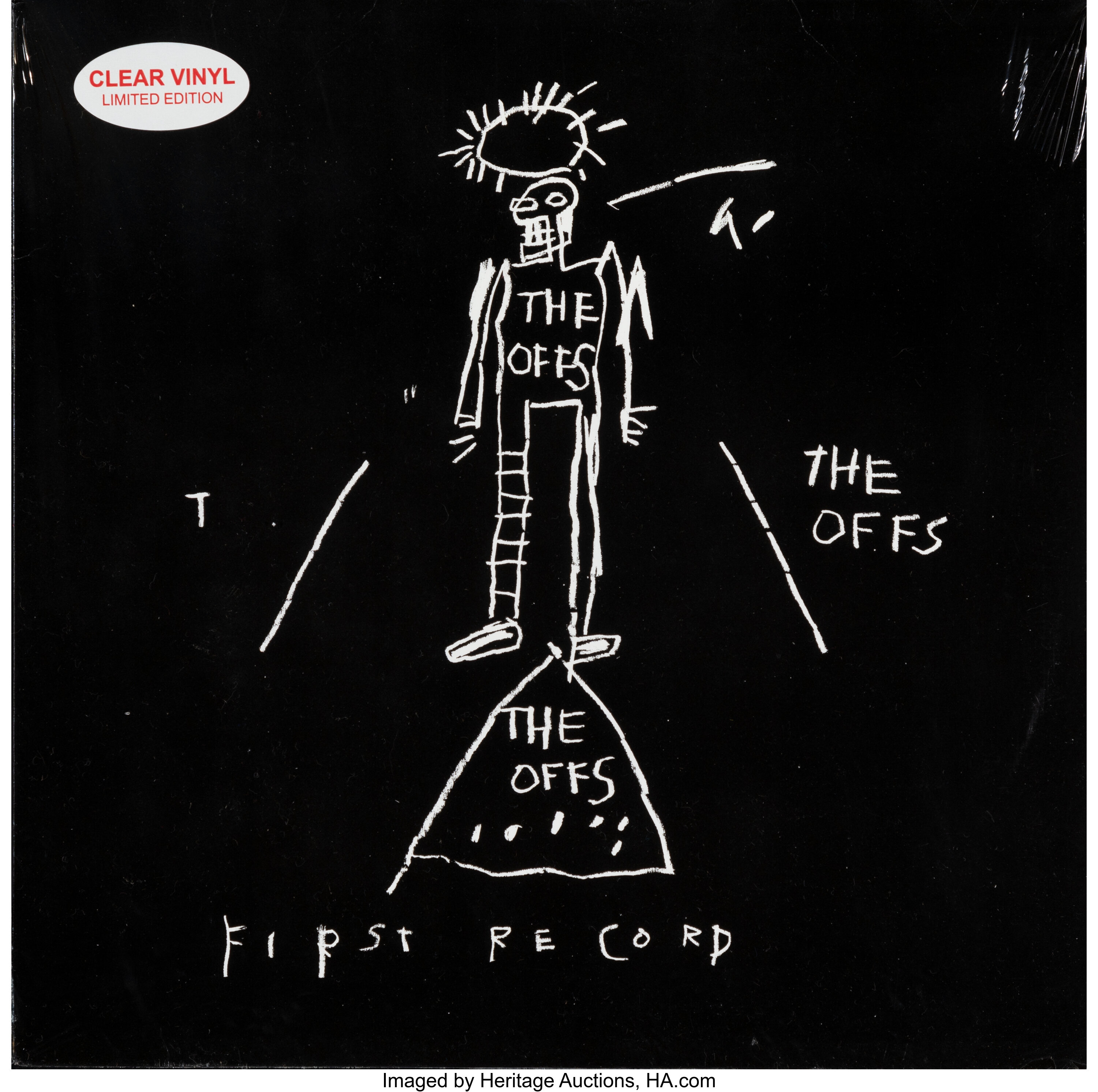 After Jean-Michel Basquiat. The Offs: First Record, 1984. Offset | Lot ...