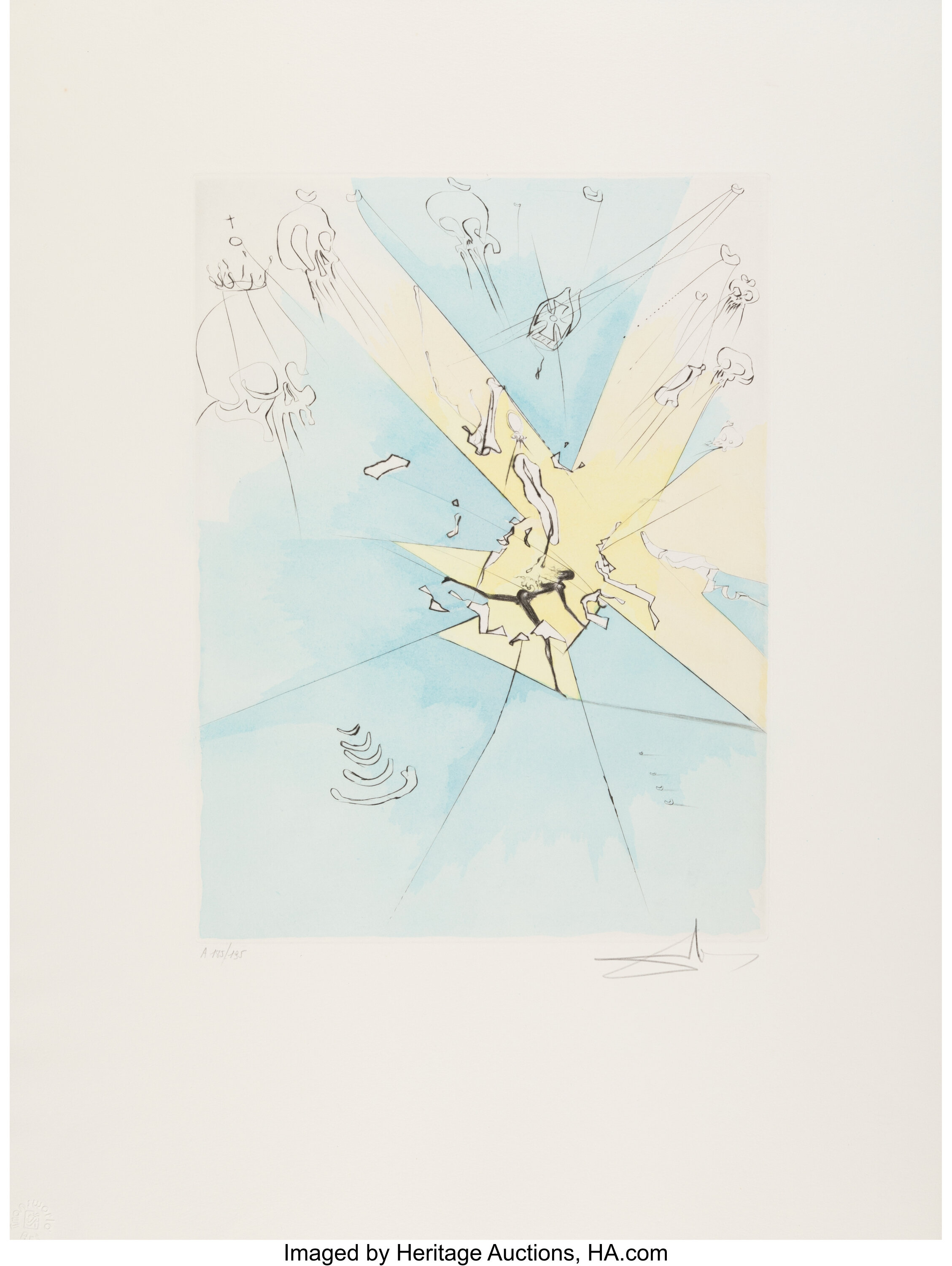 Salvador Dalí (1904-1989). A Shattering Entrance Upon the American ...