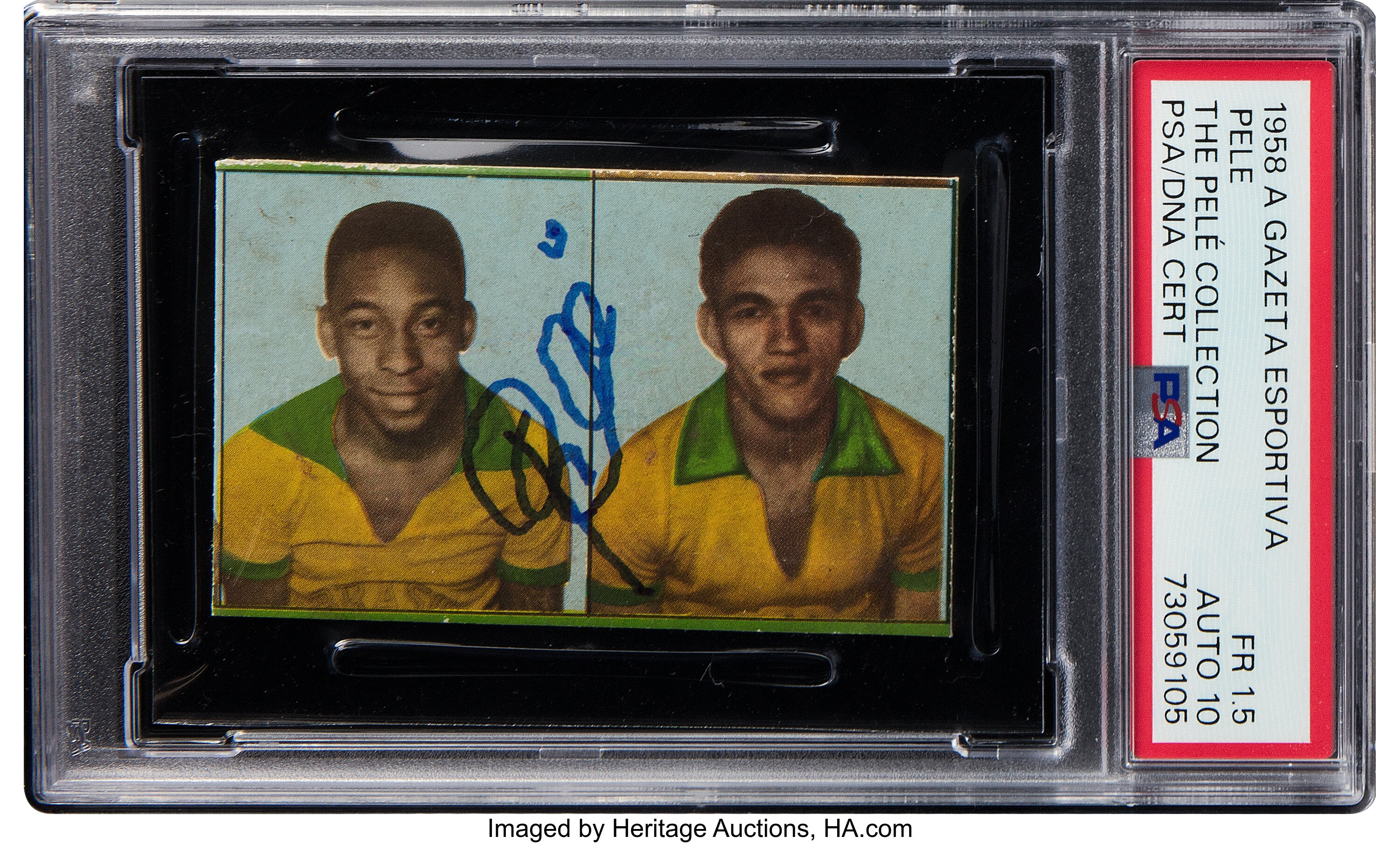 Carte Odeon Pelé 1962 - Gazeta Esportiva - Garrincha Et Didi - Très Rare