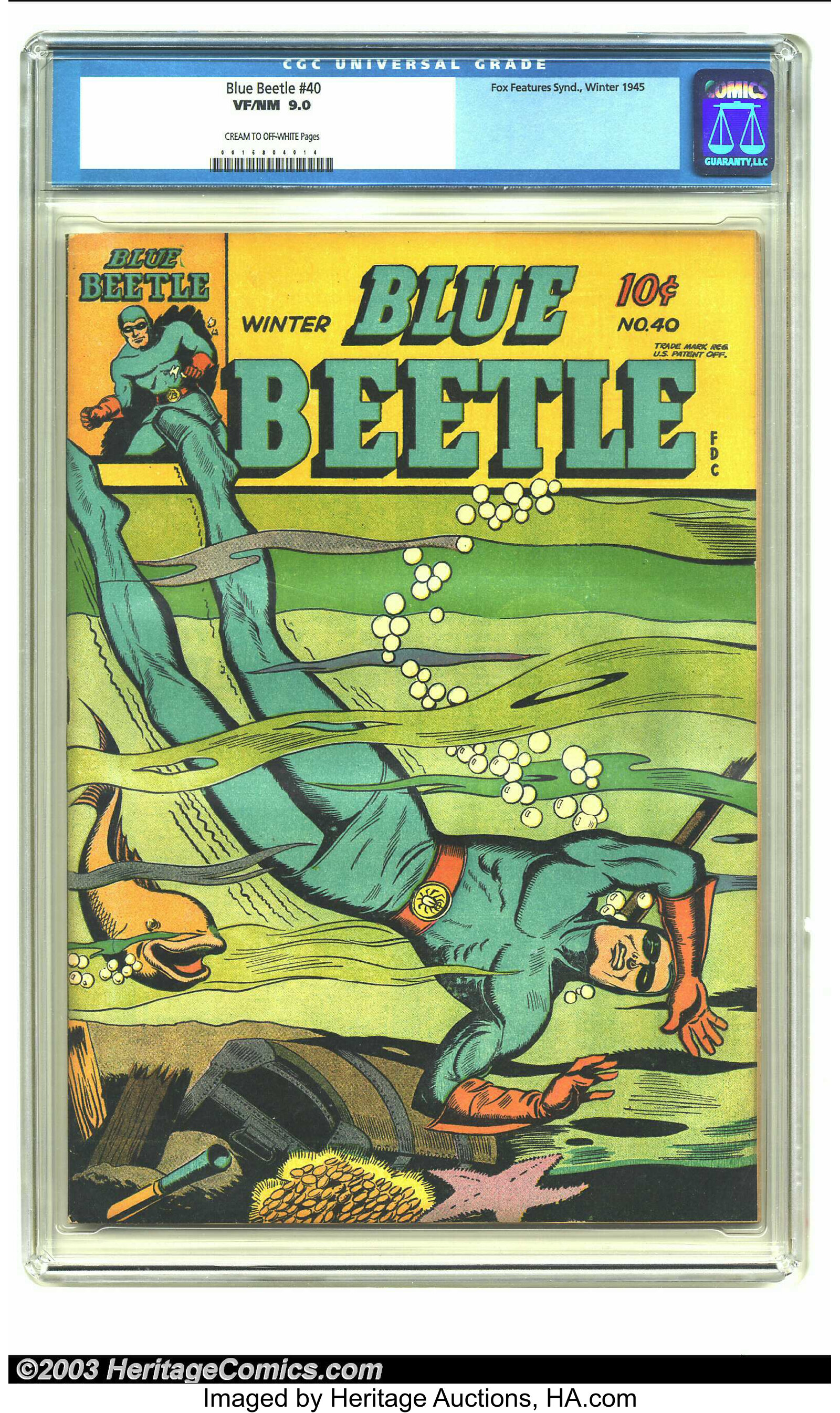 Blue Beetle #2: Golden Age Superhero Comic (Blue Beetle (Golden