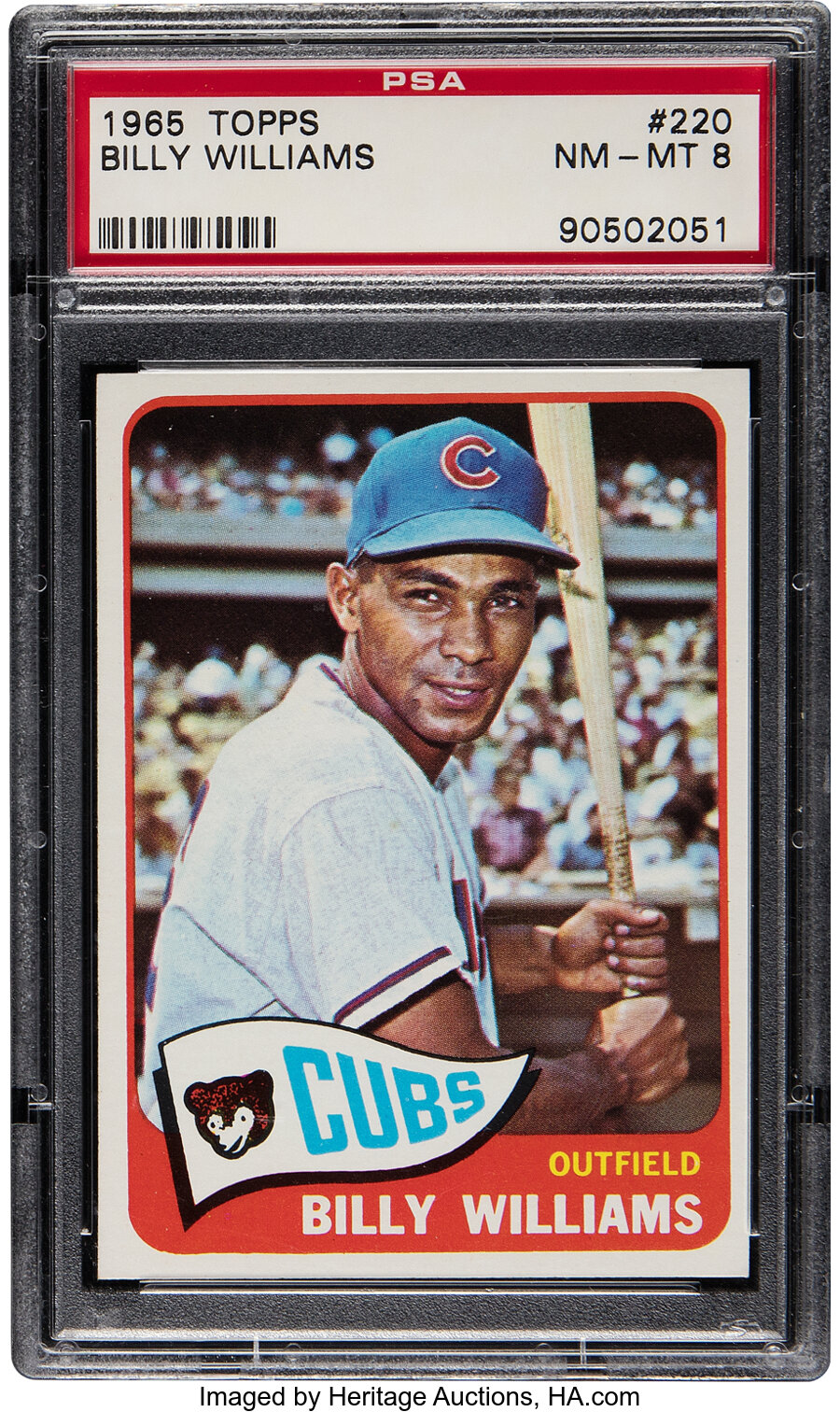 1965 Topps Billy Williams #220 PSA NM-MT 8