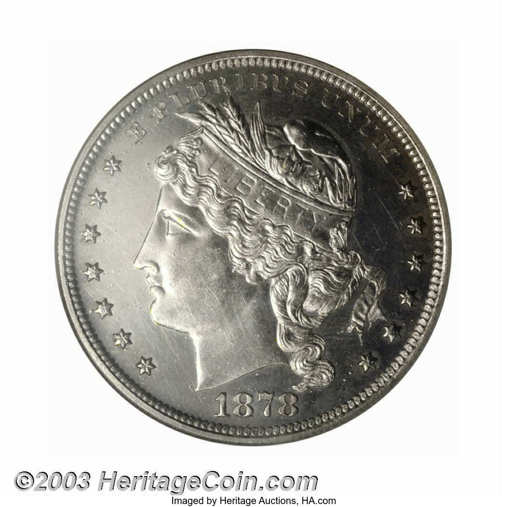 1878 $1 Goloid Metric Dollar, Judd-1564, Pollock-1755, R