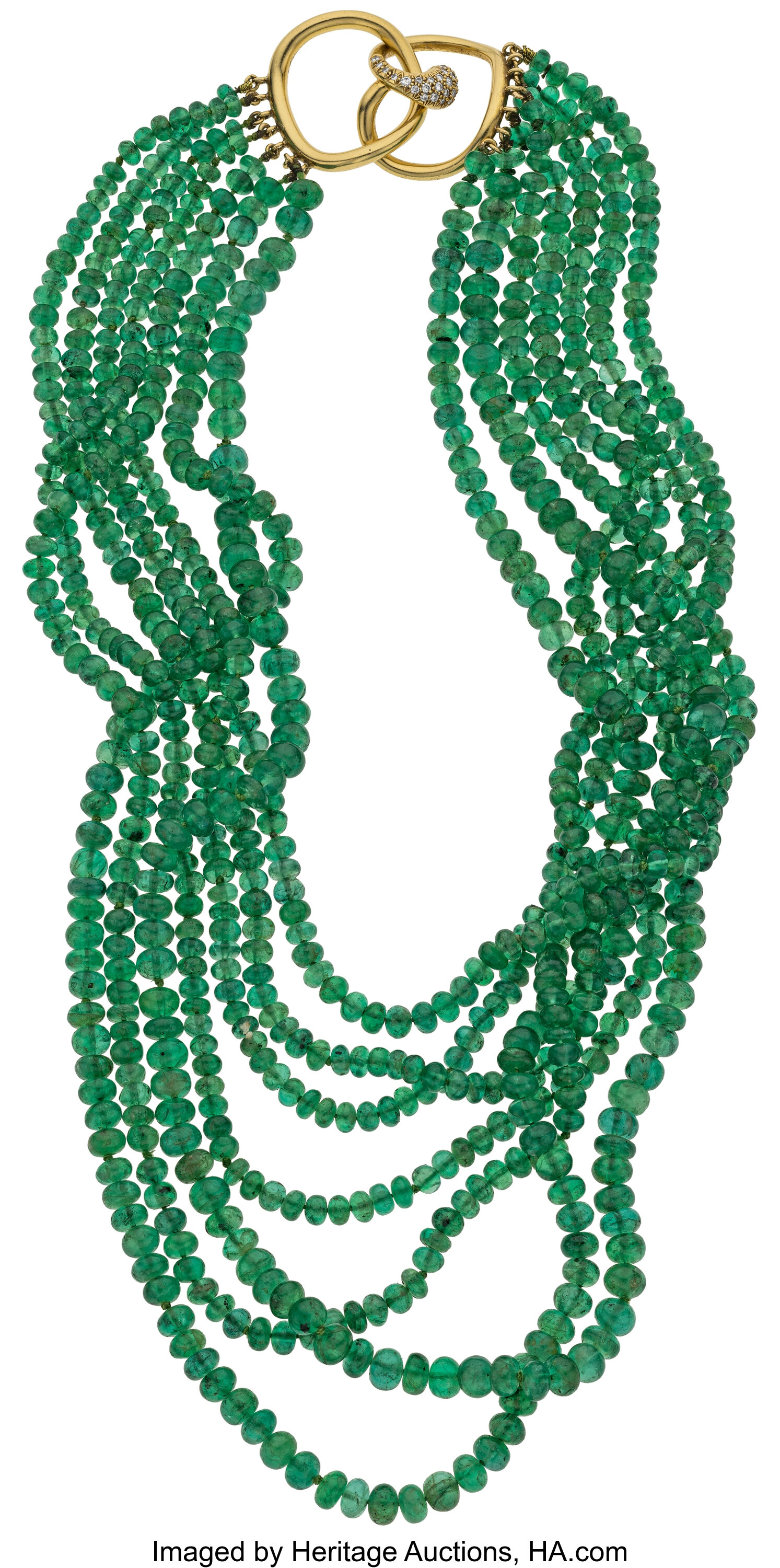 angela-cummings-emerald-diamond-gold-necklace-estate-jewelry