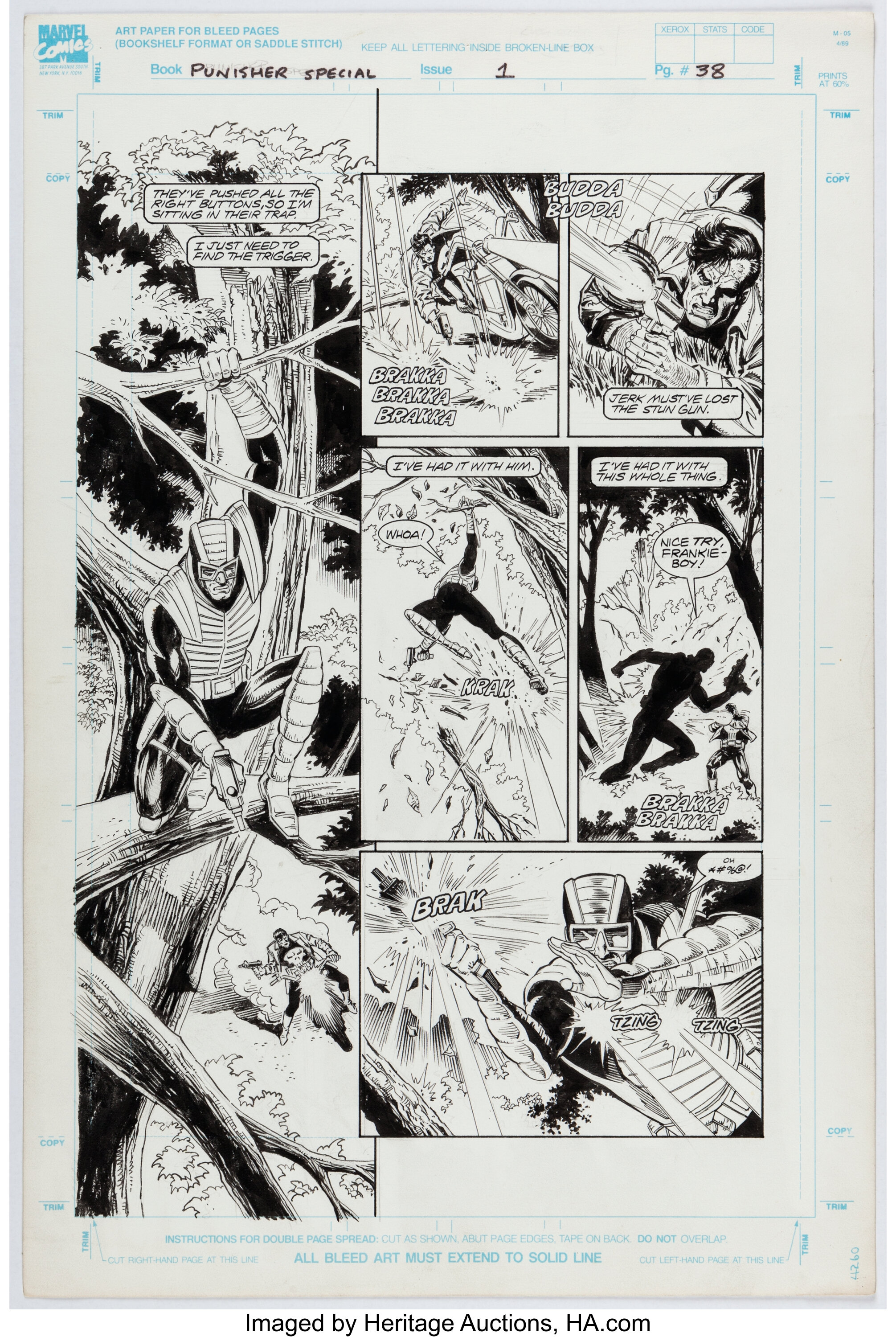 Tod Smith and Danny Bulanadi The Punisher: No Escape Story Page 38 ...